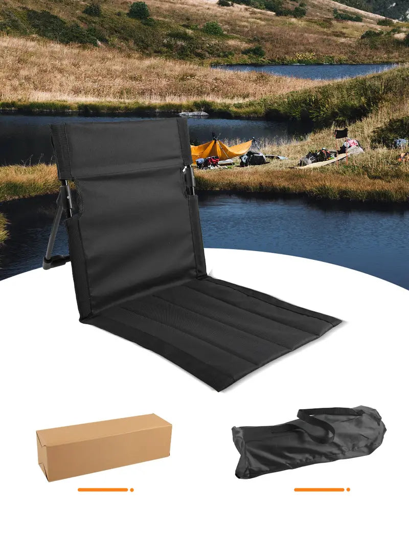 Folding Camping Chair Ergonomic High-Back Lightweight 7075 Aluminum Frame