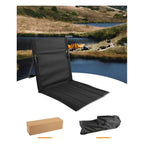 Folding Camping Chair Ultra Lightweight Padded Seat Compact Fold