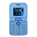 Folding Cell Phone Dual Nano SIM Compact 1000mAh Battery