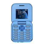 Folding Cell Phone Dual Nano SIM Compact 1000mAh Battery