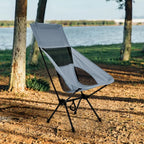 Folding Outdoor Chair High-Back Non-Slip 330 lb Capacity