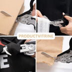Folding Pliers Multifunctional Stainless Steel Ergonomic Grip