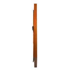 Folding Poker Table Oak Wood & Steel Legs 8-Player