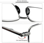 Folding Reading Glasses Compact Spring-Hinged Slim Case