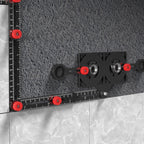 Folding Ruler Aluminum Locking Hinged Sections