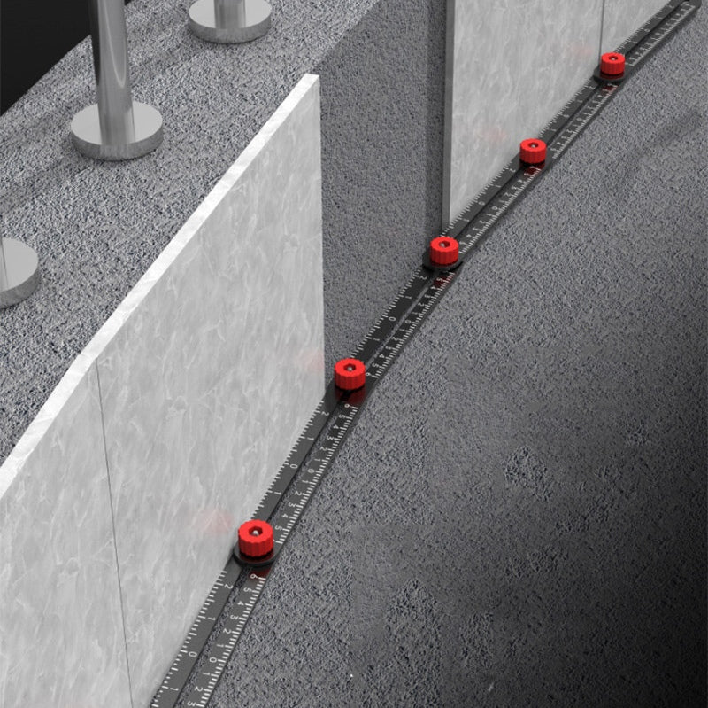 Folding Ruler Aluminum Locking Sections Up To 94 In