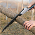 Folding Saw Tungsten Steel Blade Miter Cut & Non-Slip Grip
