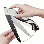 Folding Saw Tungsten Steel Blade Miter Cut & Non-Slip Grip