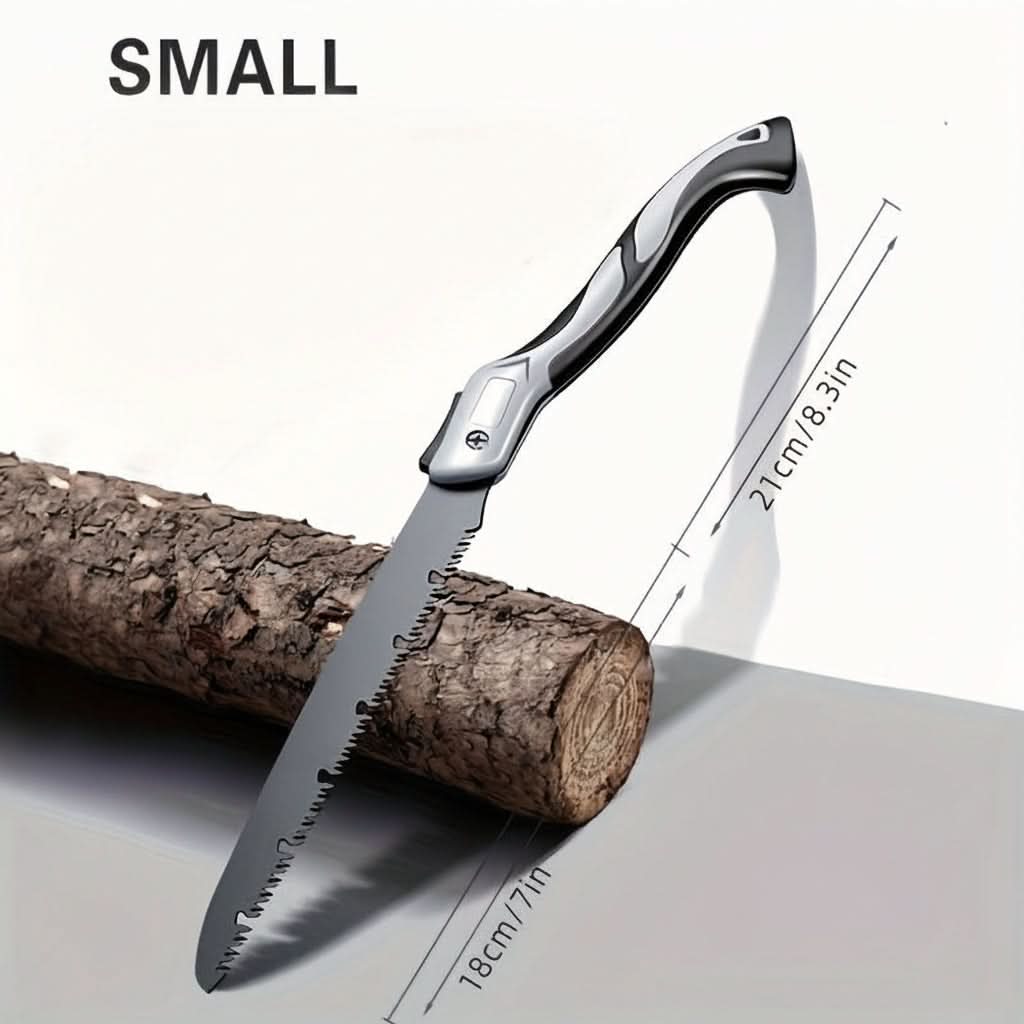 Folding Saw Tungsten Steel Blade Miter Cut & Non-Slip Grip
