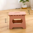 Folding Step Stool Reinforced Plastic 300 lb Capacity