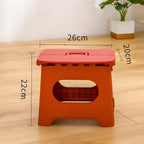 Folding Step Stool Reinforced Plastic 300 lb Capacity
