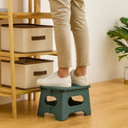 Folding Step Stool Reinforced Plastic 300 lb Capacity