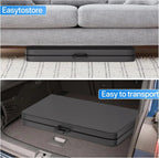 Folding Table Adjustable Height Weather-Resistant Iron