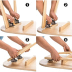 Folding Table Hinge Self-Locking Heavy-Duty 496 lbs Pair