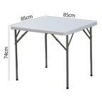 Folding Table Polyethylene Top Weather-Resistant & Lightweight