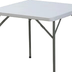 Folding Table Polyethylene Top Weather-Resistant & Lightweight