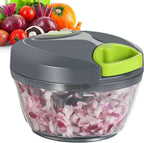 Food Chopper Pull-String Stainless Steel Blades