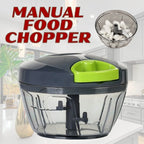 Food Chopper Pull-String Stainless Steel Blades