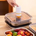 Food Container Set Vacuum-Sealed Stainless Steel Set of 2