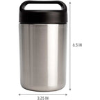 Food Jar Vacuum-Insulated Stainless Steel Leak-Proof 473 ml