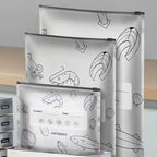 Food Storage Bags Airtight Aluminum Reusable Set of 20