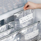 Food Storage Bags Airtight Aluminum Reusable Set of 20