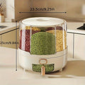 Food Storage Container 360 Degree Rotating Airtight & Moisture-Proof