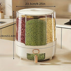 Food Storage Container 360 Degree Rotating Airtight & Moisture-Proof
