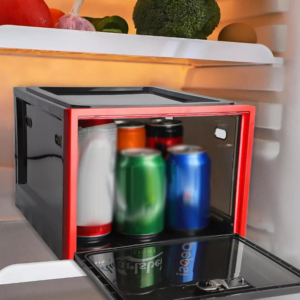 Food Storage Container Combination Lock Clear BPA-Free