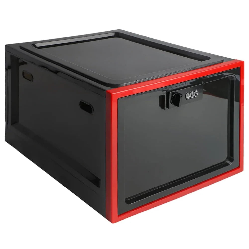 Food Storage Container Combination Lock Clear BPA-Free