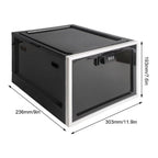 Food Storage Container Combination Lock Clear BPA-Free