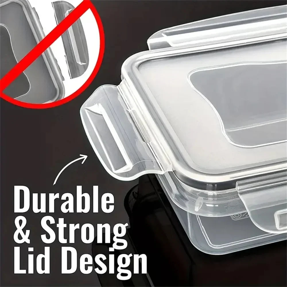 Food Storage Container Set Airtight & Stackable BPA-Free