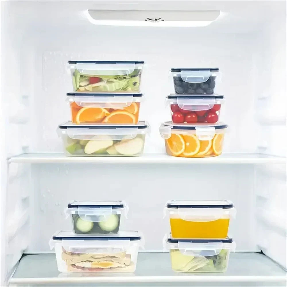 Food Storage Container Set Airtight & Stackable BPA-Free