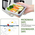 Food Storage Container Set Airtight & Stackable BPA-Free