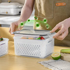 Food Storage Set Removable Colander Leak-Proof Set of 5