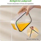 Food Storage Set Removable Colander Leak-Proof Set of 5