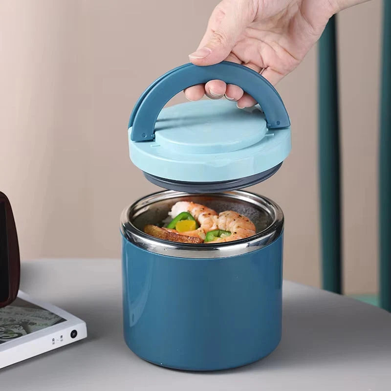 Food Thermos Stainless Steel Vacuum Insulated Leak-Proof Cap