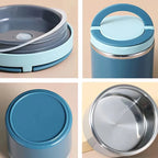 Food Thermos Stainless Steel Vacuum Insulated Leak-Proof Cap