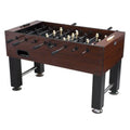 Foosball Table Mahogany Cabinet Steel Rods
