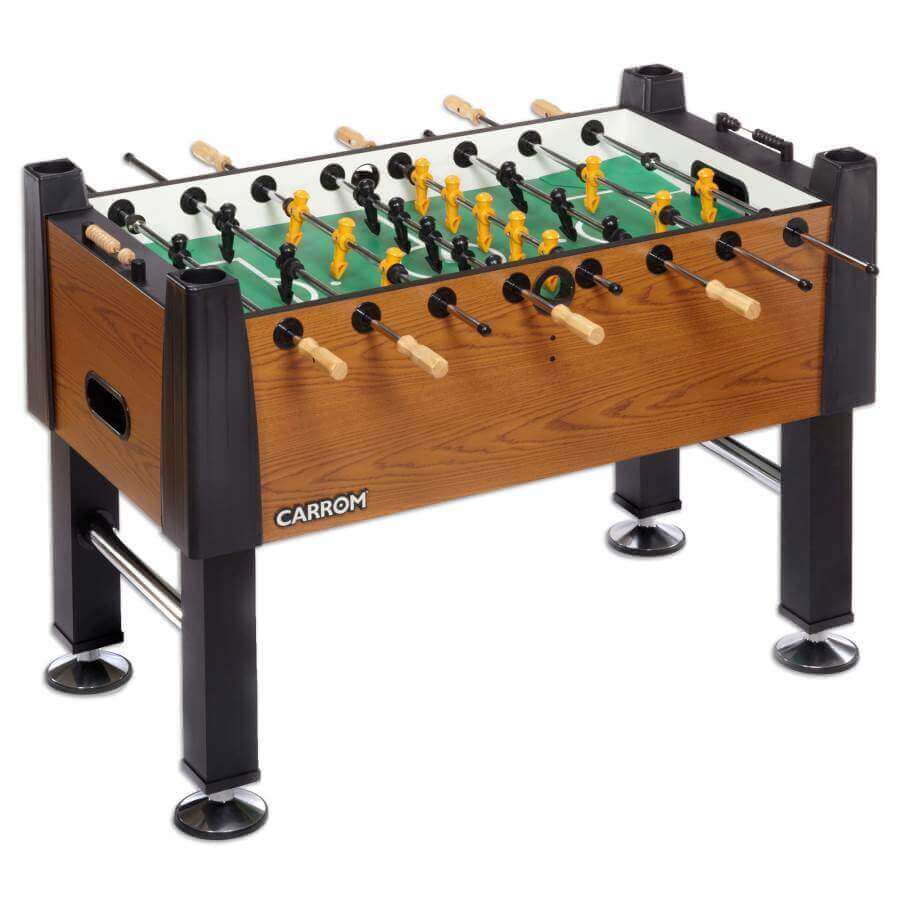Foosball Table Reinforced Play Surface Triple Chrome Rods