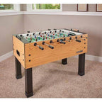 Foosball Table Triple Chrome Rods & Self-Lubricating Bearings Preassembled Cabinet