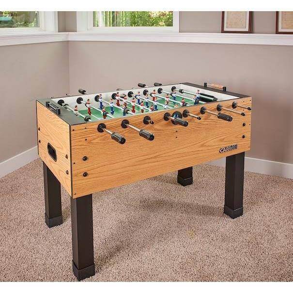 Foosball Table Triple Chrome Rods & Self-Lubricating Bearings Preassembled Cabinet