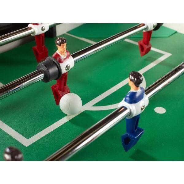 Foosball Table Triple Chrome Rods & Self-Lubricating Bearings Preassembled Cabinet