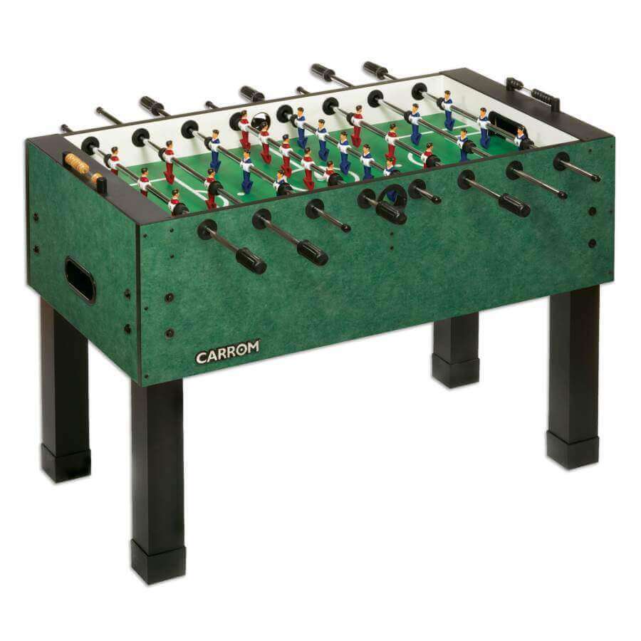 Foosball Table Triple Chrome Rods & Self-Lubricating Bearings Preassembled Cabinet