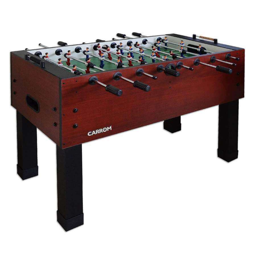 Foosball Table Triple Chrome Rods & Self-Lubricating Bearings Preassembled Cabinet