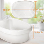 Foot Bath 12L Durable ABS Ergonomic Handles