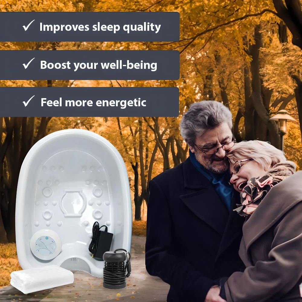 Foot Bath Ionic Array Portable 20-Minute Timer