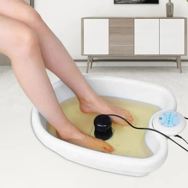 Foot Detox Bath Vibrating & Ionic Cleanse Portable
