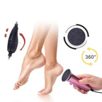 Foot File USB Rechargeable Interchangeable Rollers Pressure-Sensing Safety