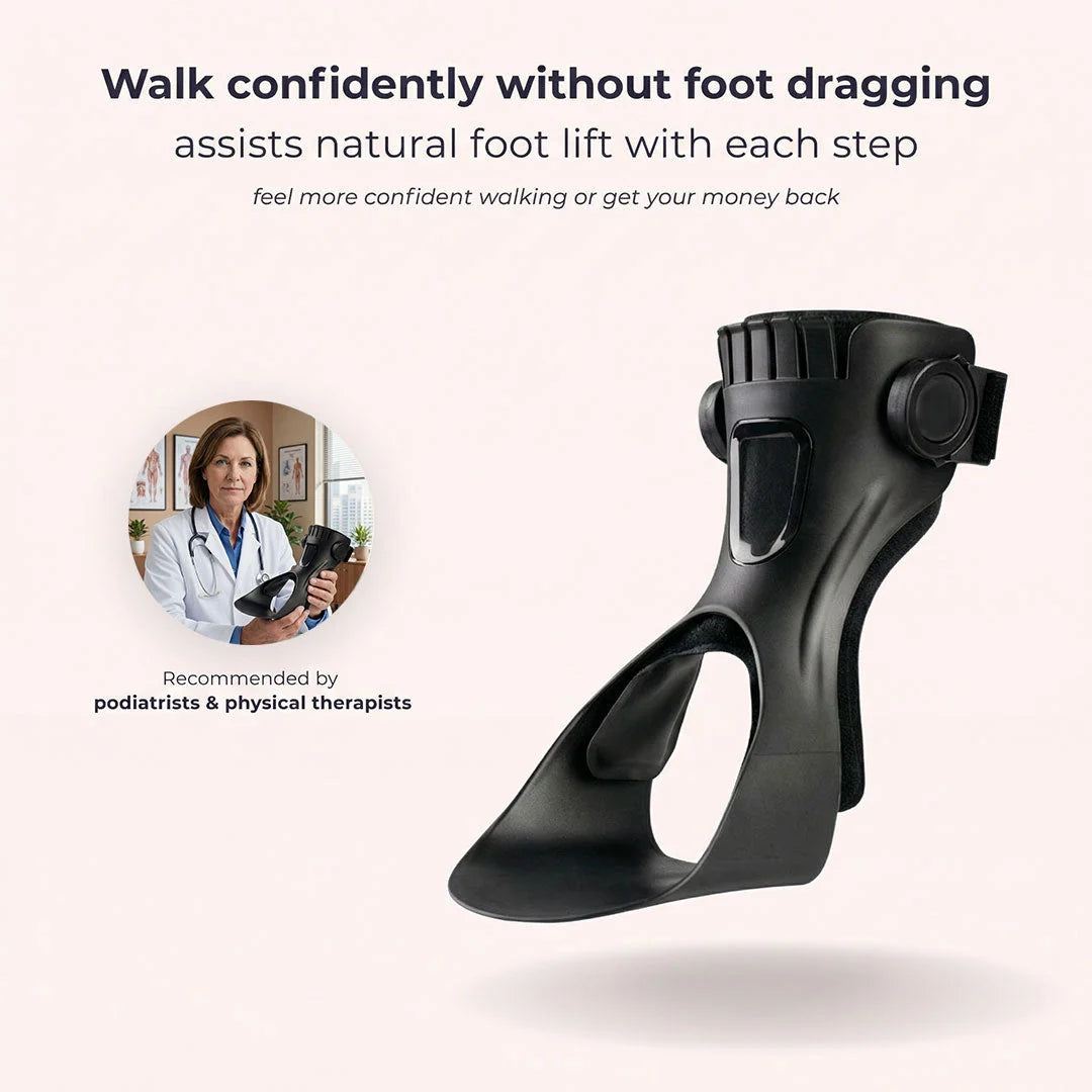 Foot Lift Orthosis Adjustable Lightweight & Breathable